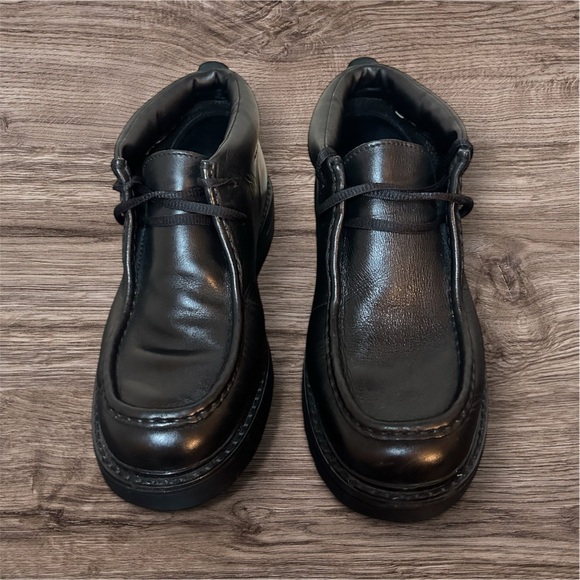 Timberland Dark Leather Chukka Boots main image 2